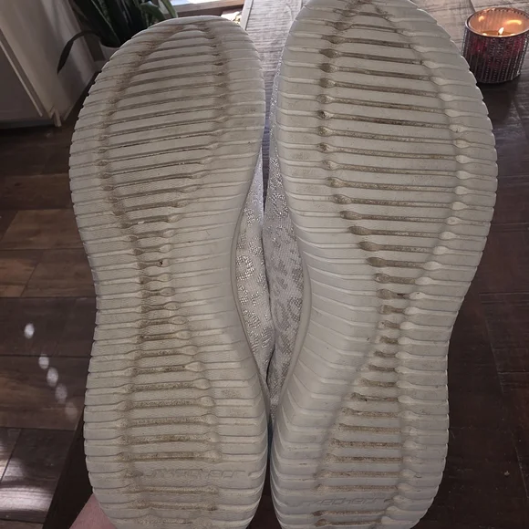 Women's White Slip-On Shoes - Picture 3 of 5